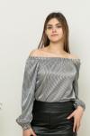 Блузка Молли, блэк стрип