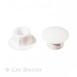 Заглушка монтажного отверстия для ПВХ карниза