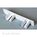 Заглушка универсальная для ПВХ карниза, пара