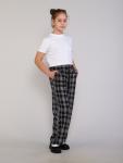 Брюки "Сабина" черная клетка