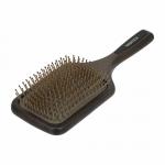 Расческа деревянная, массажная, 25х8,8х3,5 см, с пластиковыми зубчиками "VORTEX" / 20