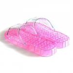 Гелевые массажные тапочки средней жесткости, р.36-37