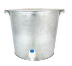 Бак 32 л оцинк для воды с/краном (Мг)