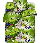 Комплект постельного белья "Высшая лига"-зелен. бязь хлопок 100%