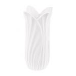 Ваза Fleur, 13х13х25,5 см., цвет белый