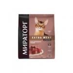 #(C)МИРАТОРГ Black Angus Extra meat Полнорационный сухой корм с говядиной для домашних кошек старше 1 года 1,2 кг*6 39%