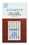 Иглы для кожи Schmetz 130/705H LL №№ 80(2)/90(2)/100/ уп.5 игл упак. (1 упак.)