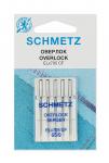 Иглы для плоскошовных машин/ хромированные Schmetz CF ELx705 № 65/ уп.5 игл упак. (1 упак.)