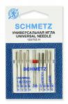 Иглы комбинированные Schmetz 130/705H №№ 70/80(2)/9075/90(S)90/100(J)80/2.0/ уп. 9 игл упак. (1 упак.)