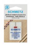 Иглы стандартные двойные Schmetz 130/705H ZWI № 90/4.0/ уп.1 игла упак. (1 упак.)