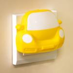 Ночник "Машинка" LED желтый 7х8х7 см