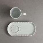 Чайный набор «Кармен», 2 предмета: чашка 250 мл, блюдце, фарфор, Иран
