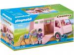 Playmobil. Конструктор арт.71237 "Horse Transporter with Trainer" (Конный транспортер с тренером)