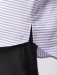 Блузка в полоску с цельнокроеной проймой