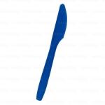 Одноразовый Нож пластиковый 165 мм синий Премиум ИнтроПластик