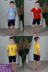 Детский комплект (футболка и шорты) мод. 2961