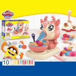 Набор для лепки Play-Doh Кухня. Олененок 10 цветов (инструменты формочки фигурка) (PK1649)
