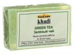 Khadi Мыло ручной работы - Зеленый чай,100 гр.