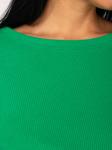 Костюм женский вафельный с шортами "Дана" зелень