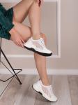 Кроссовки женские кожа оптом/ Сменная комфортная обувь (225-A-23-1-02-04)