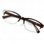 Готовые очки GA0141 (Цвет: C2  коричневый; диоптрия: +2; тонировка: Нет)