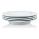 Набор тарелок суповых BLA 24 см. 4 шт.