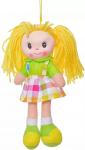 Мяг. Кукла Лиза в зеленом платье 20 см 1233-1-1 ТМ Коробейники