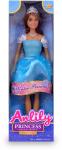 Кукла 98029 в голубом красивом платье и короне в/к