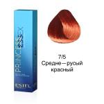 РАСПРОДАЖА !! Крем-краска для волос PRINCESS ESSEX, 7/5 средне-русый красный, 60 мл