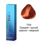 РАСПРОДАЖА !! Крем-краска для волос PRINCESS ESSEX, 7/54 средне-русый красно-медный, 60 мл