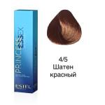 РАСПРОДАЖА !! Крем-краска для волос PRINCESS ESSEX, 4/5 шатен красный, 60 мл