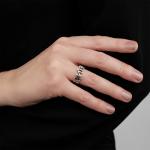 "Jenavi" кольцо в серебряном покрытии из коллекции "Идилия Jenavi" от Jenavi