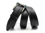 .Кожаный черный женский джинсовый ремень B35-2059