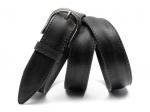 .Кожаный черный женский джинсовый ремень B35-2070