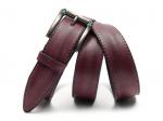 .Кожаный фиолетовый женский джинсовый ремень B35-2061