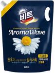 Концентрированное жидкое средство для стирки «Aroma Wave» свежая ромашка (сменный блок), 2 л
