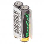 Батарейки ААА Megacell LR03/1,5В, щелочные, 2шт в спайке (Китай)