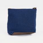 Кошелек на молнии, цвет синий No brand