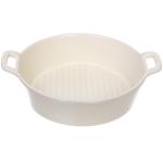 Форма керамическая для запекания "Акварель" 20,5*17*5,5см, молочная