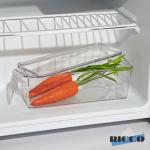 Контейнер для холодильника с крышкой и ручкой, 32_10_10 см