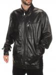P2147 BLACK Куртка из эко-кожи мужская