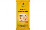 «O'Zera», шоколад White and Extra Almond, 90 г