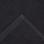 Полотенце махровое Этель "Терри" 50*90 см, цв. черный, 100% хлопок, 430 г/м2