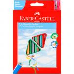 Карандаши цветные Faber-Castell Ecopen 36цв., трехгран., заточен., картон, европодвес, с точилкой, 120536