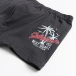 Боксеры для мальчика, цвет тёмно-серый, рост 140-146 см