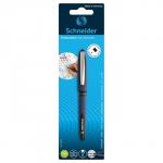 Ручка-роллер Schneider "One Business", узел 0.8 мм, черные чернила, одноразовая, блистер