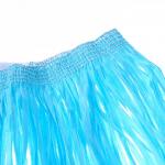 Гавайская юбка, 80 см, цвет голубой