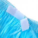 Гавайская юбка, 80 см, цвет голубой