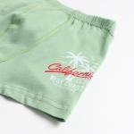 Боксеры для мальчика, цвет зеленый, рост 146-158 см