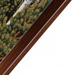 Гобеленовая картина "Цветы на опушке" 38*70 см, рамка МИКС